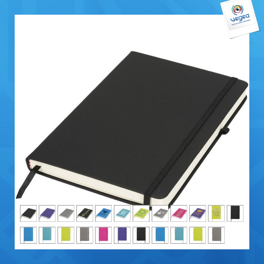 Cuaderno de notas encuadernado en rivista a5