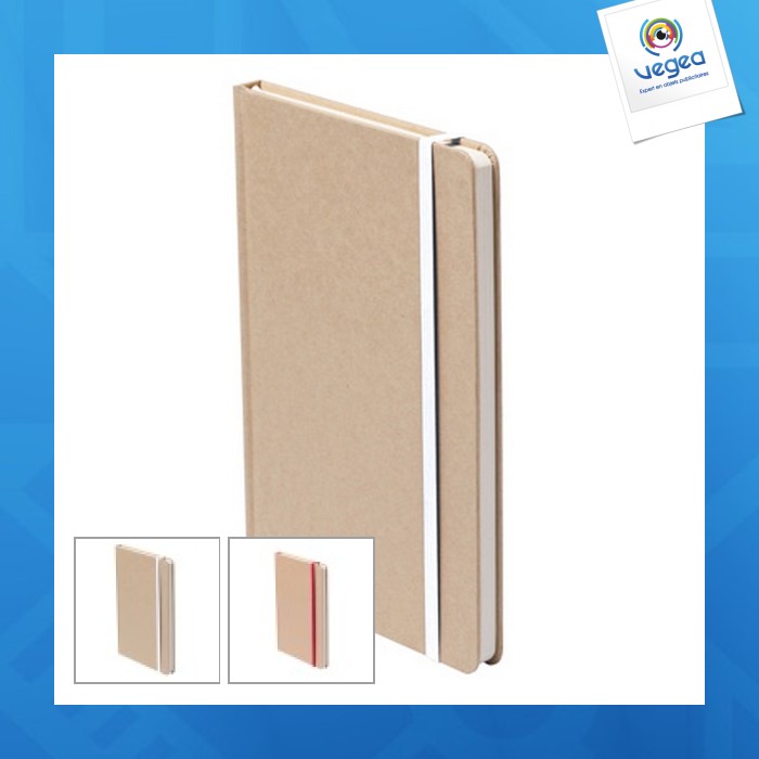 Cuaderno de tapa dura personalizable de kraft