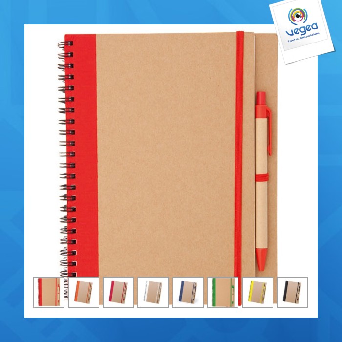 Cuaderno personalizable tunel