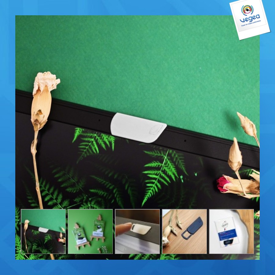 Cubierta de la cámara web personalizable fabricada en francia