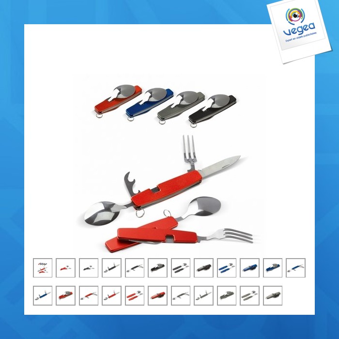 Cubiertos plegables personalizables