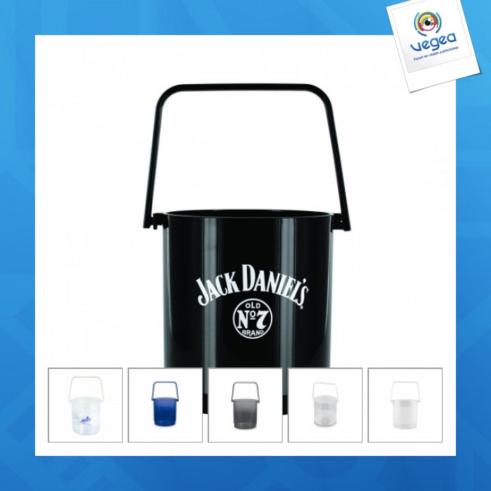 Cubo de hielo de promoción redondo 1l