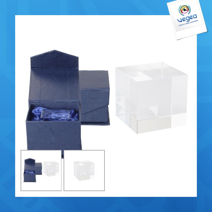 Cubo de vidrio