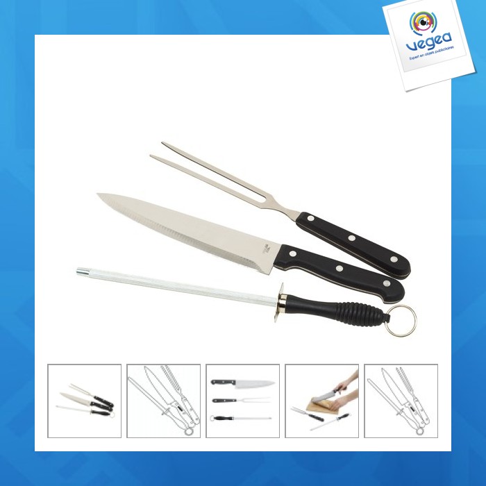 Cuchillos de acero para cortar