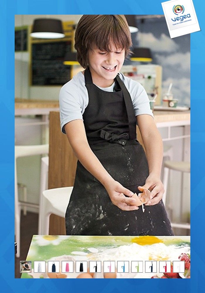 Delantal de promoción de niño kariban