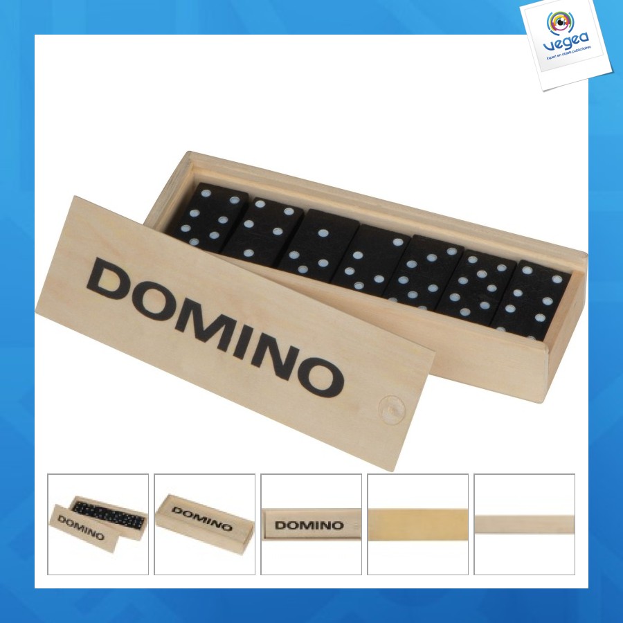 Dominó de promoción de madera