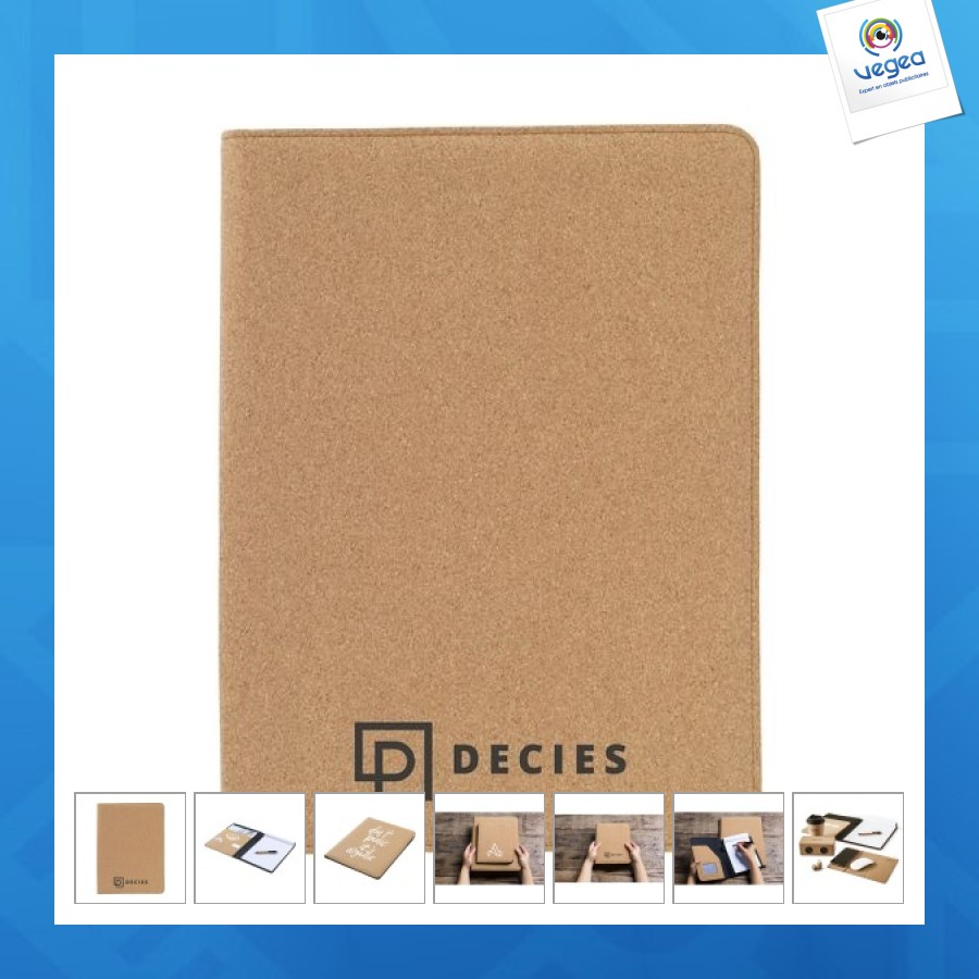 Eco conference estuche de corcho a4