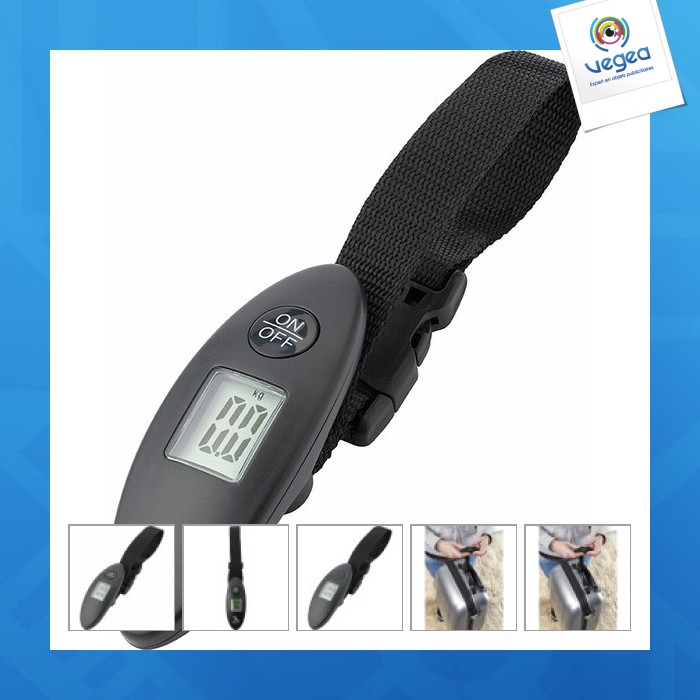 Escala de equipaje de promoción digital de plástico