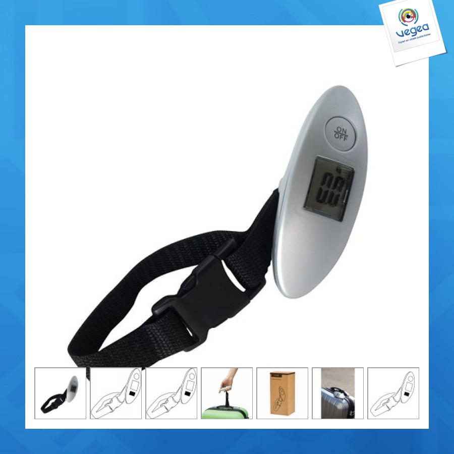 Escala digital de equipaje