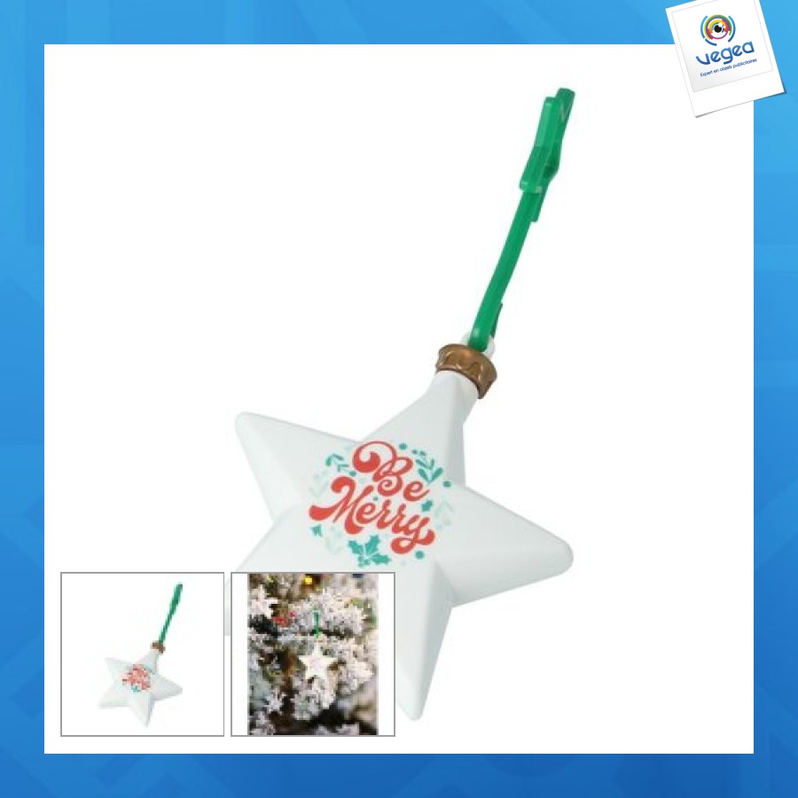 Estrella de navidad - reciclado