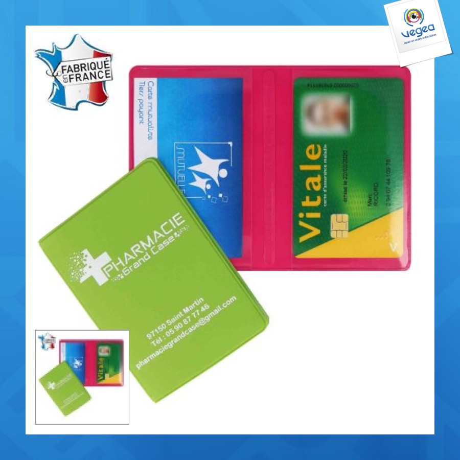 Estuche para 2 tarjetas