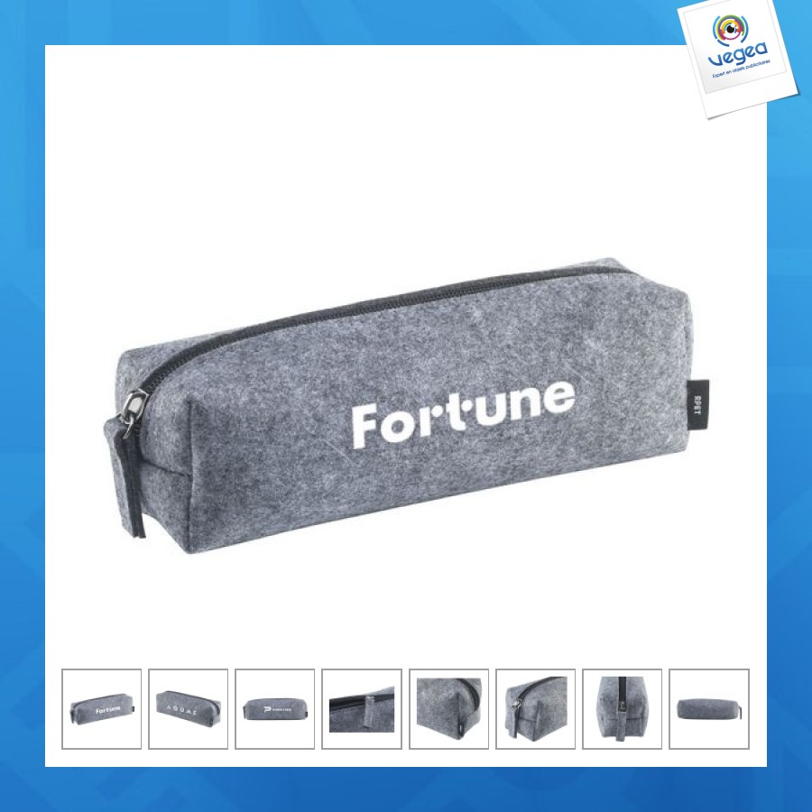 Estuche portalápices rpet de fieltro