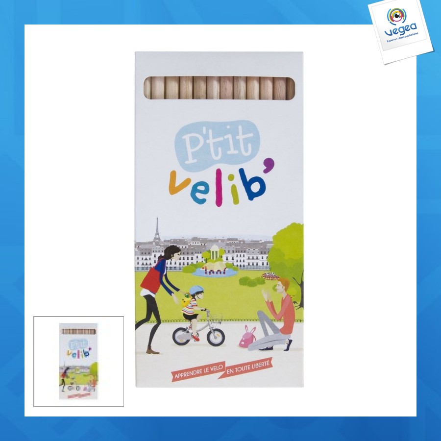 Etui 12 cr coul eco 17,6