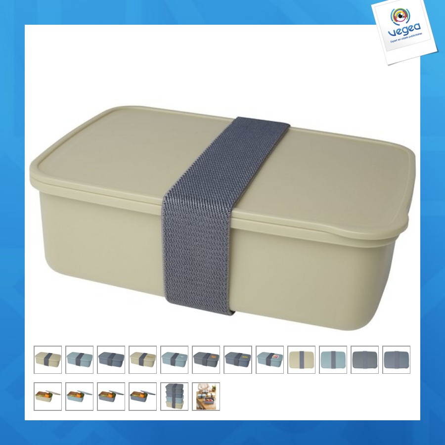 Fiambrera de plástico reciclado 800ml