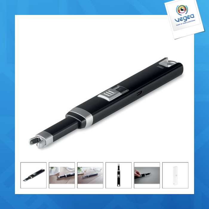 Flasma plus - encendedor personalizable usb grande