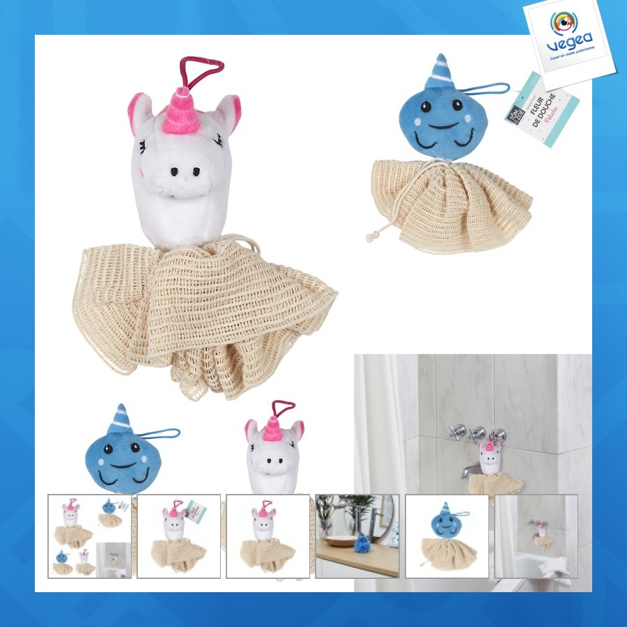 Fleur de douche de promoción enfant, 2-fois assorti
