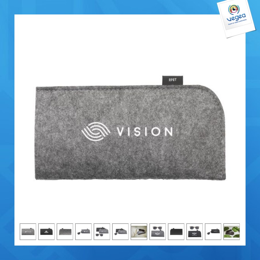 Funda de gafas de fieltro rpet