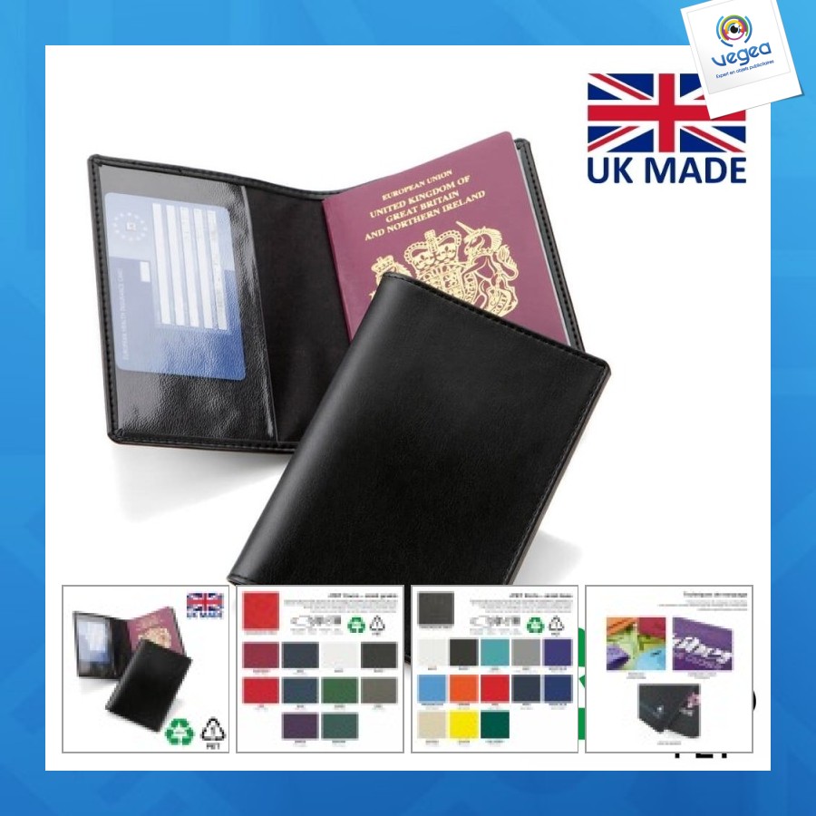 Funda de pasaporte en rpet