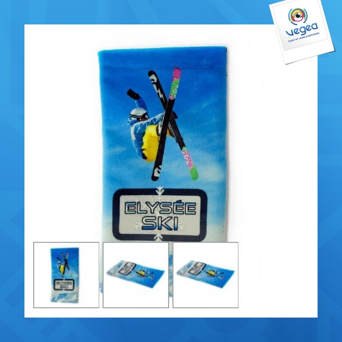 Funda para gafas con cierre a presión