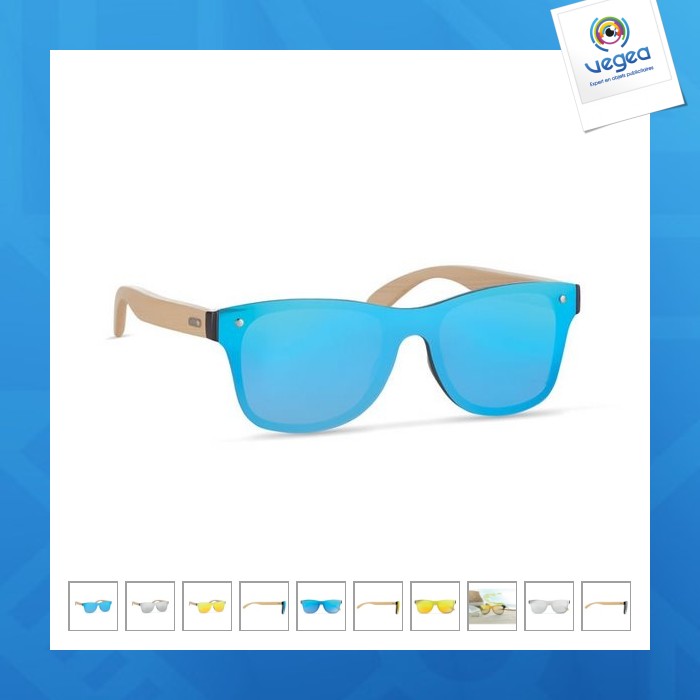 Gafas de sol de bambú