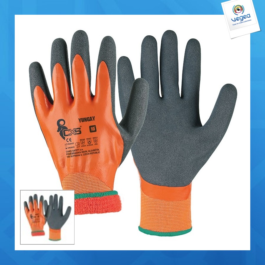 Gants de travail de promoción hiver cxs
