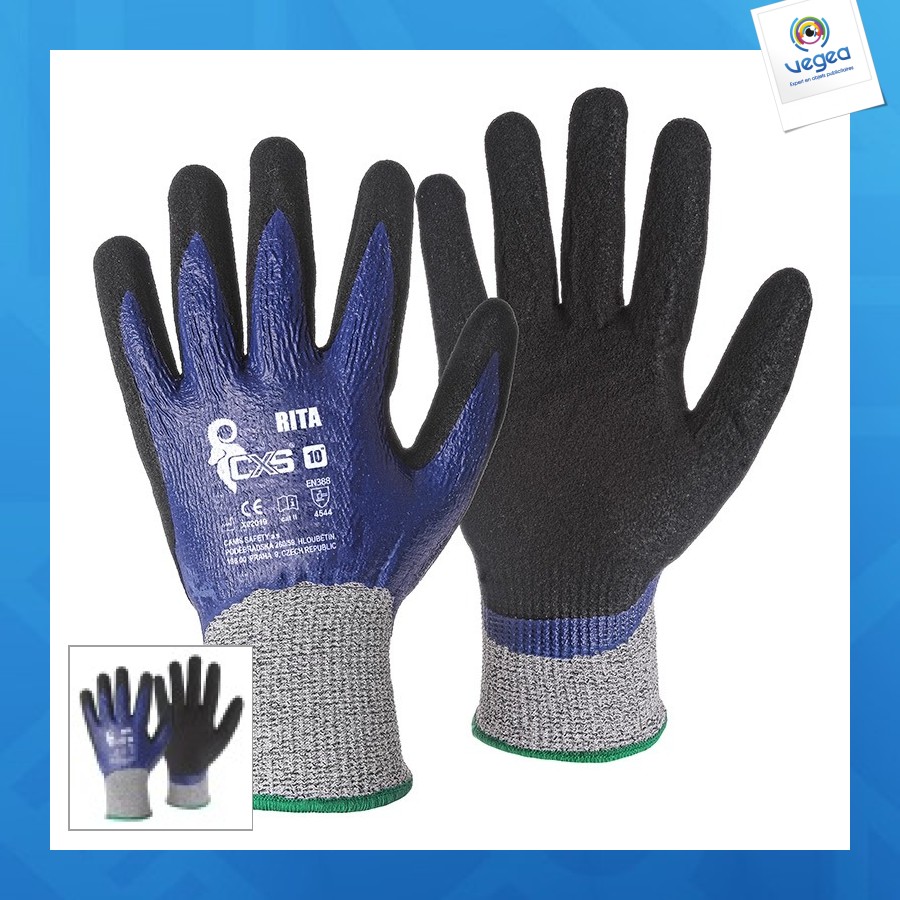 Gants de travail personalizables cxs