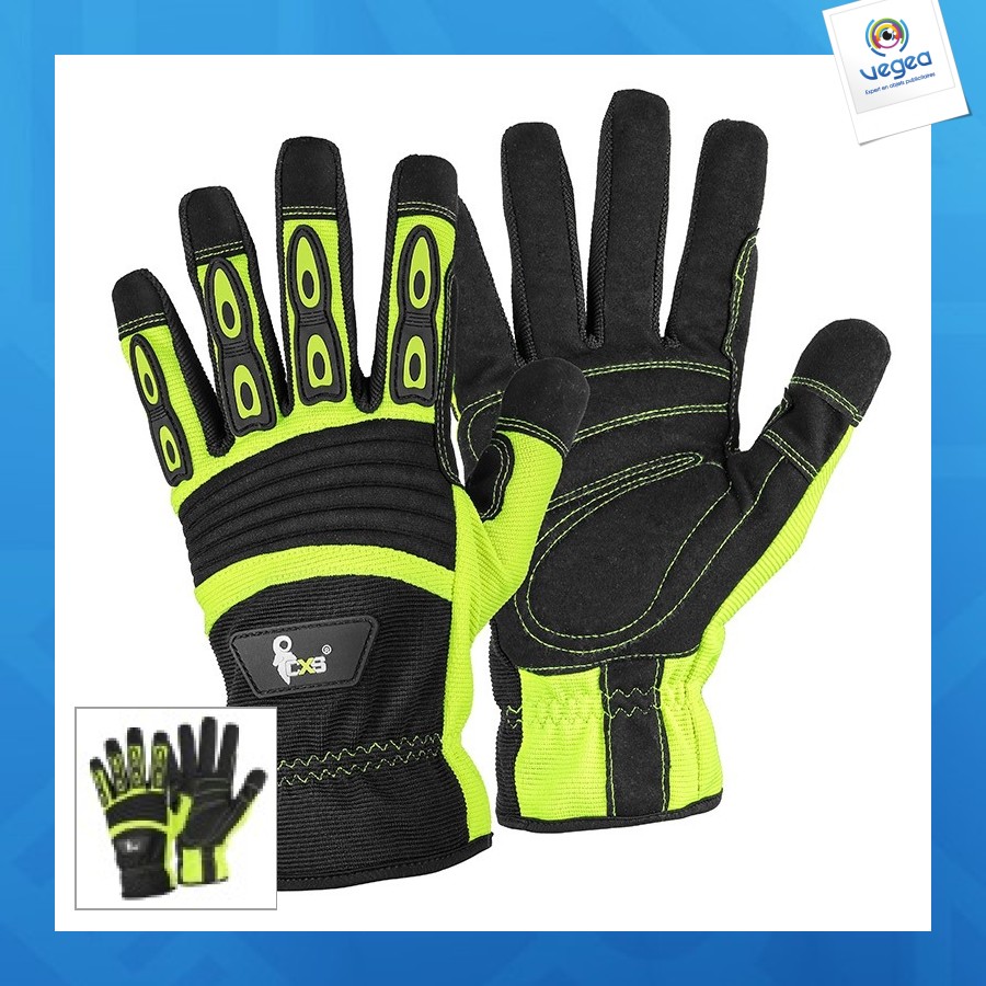 Gants de travail personalizables cxs