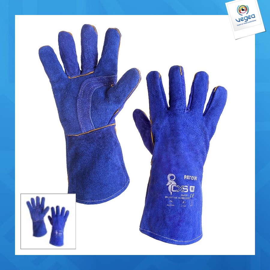 Gants personalizables de soudage cxs