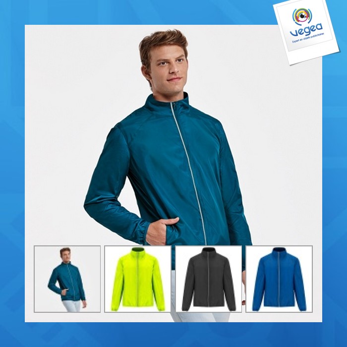 Glasgow - chaqueta cortavientos de tejido técnico ligero