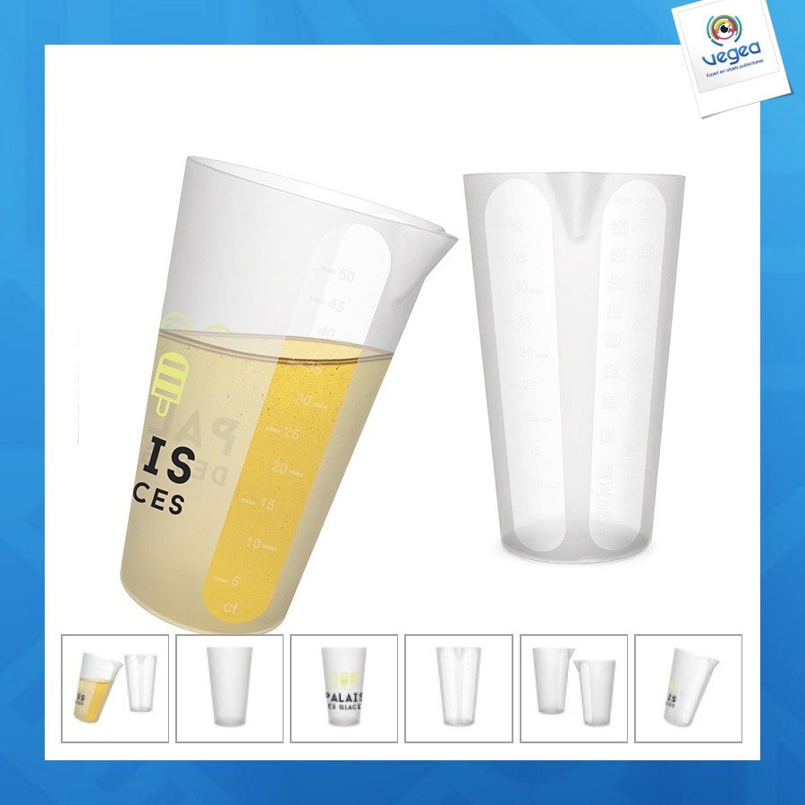 Gobelet doseur 50 cl avec bec verseur