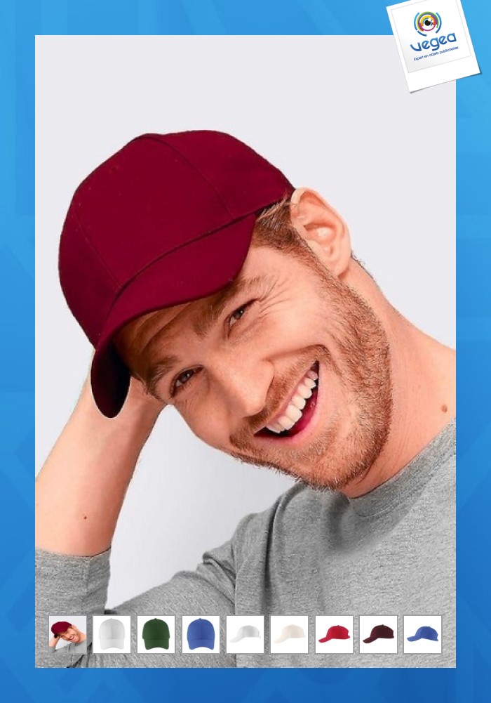 Gorra de 6 paneles de blaze