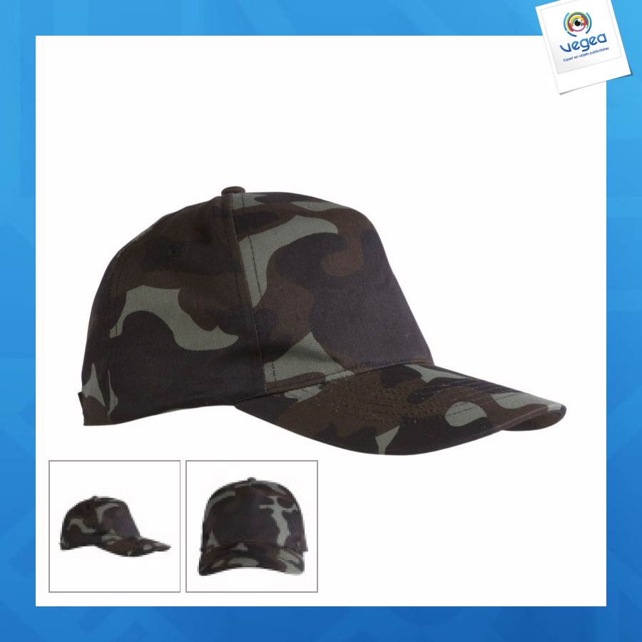 Gorra de camuflaje