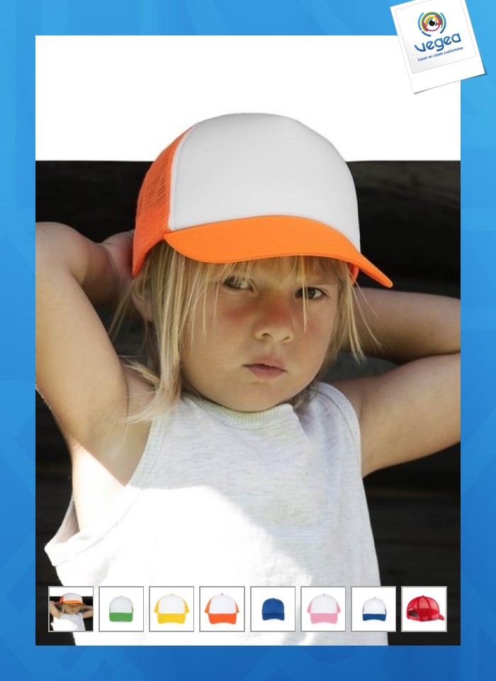 Gorra de niño "camionero" - 5 paneles