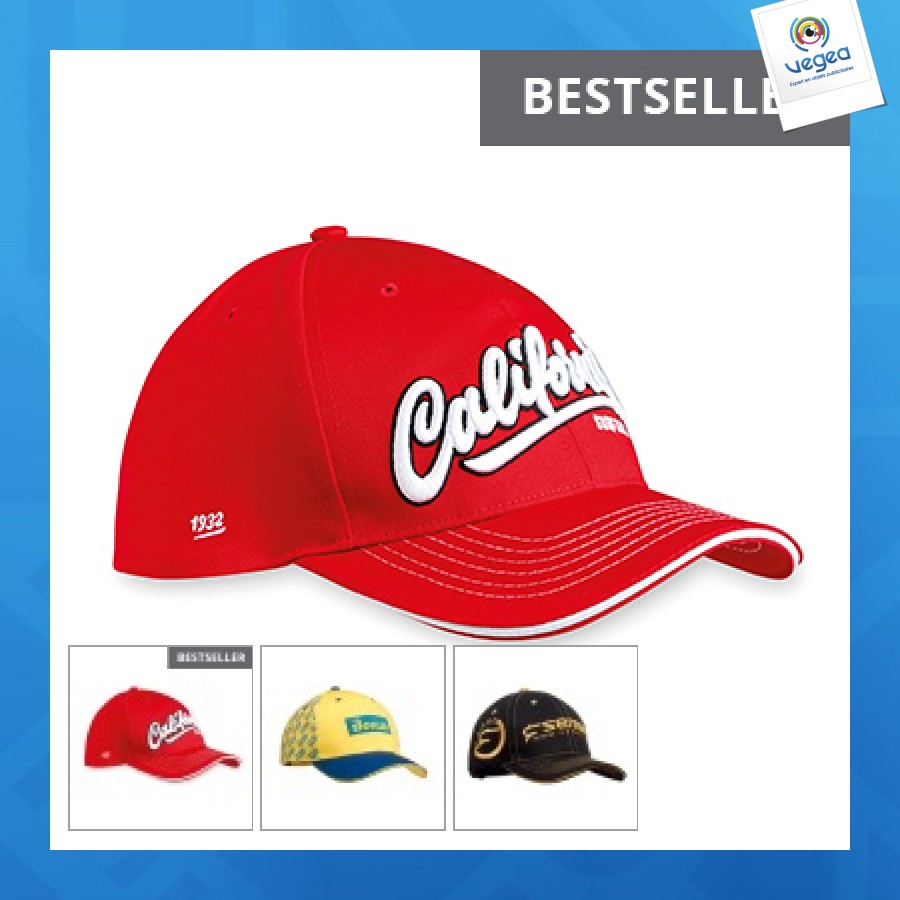Gorra sándwich de sarga de algodón de primera calidad 260 g