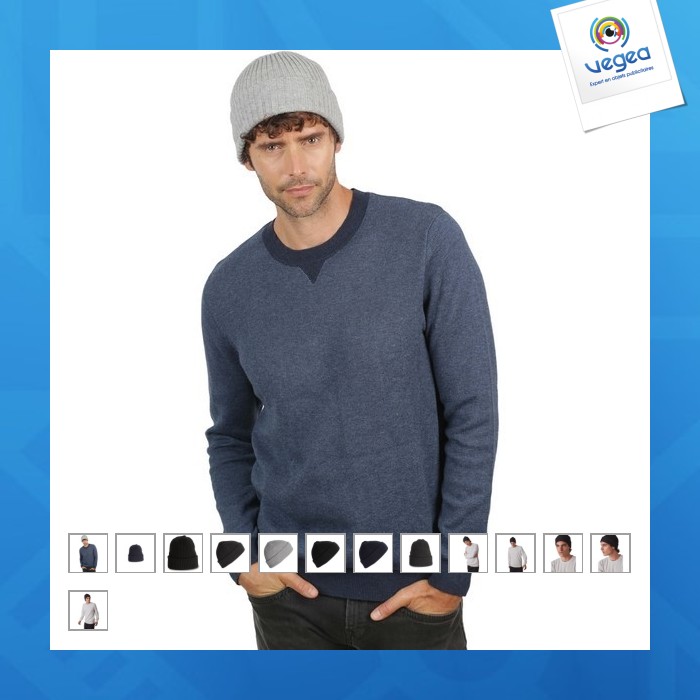Gorro de punto estilo marinero