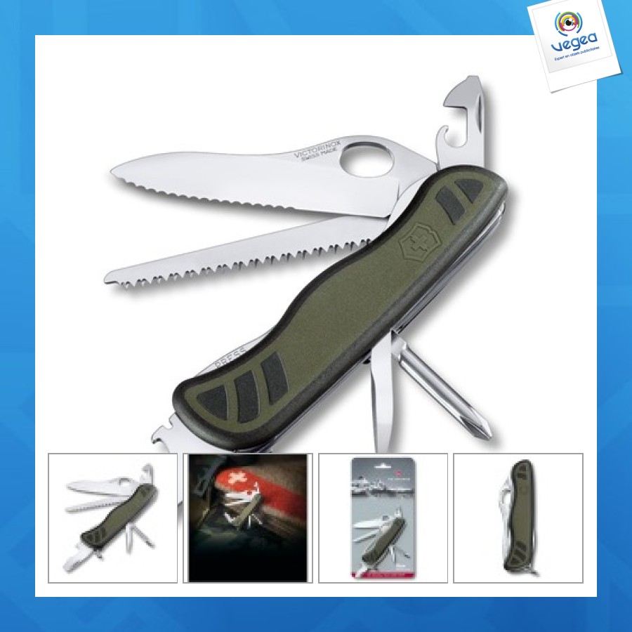 Grand couteau de poche de promoción soldier 08