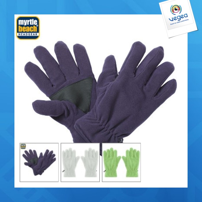 Guantes de forro polar thinsulate