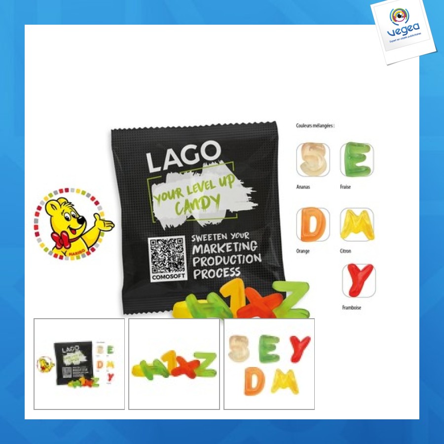 Haribo abc letras y números