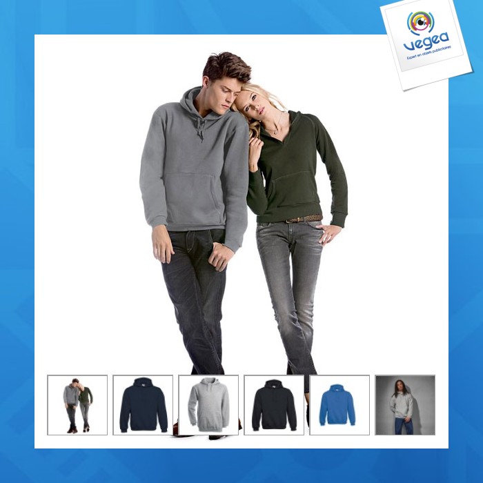 Hombres con capucha b&c