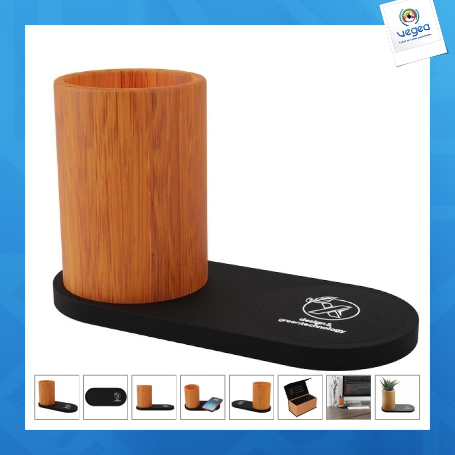 Hub pencil pot personalizable 10w (import)