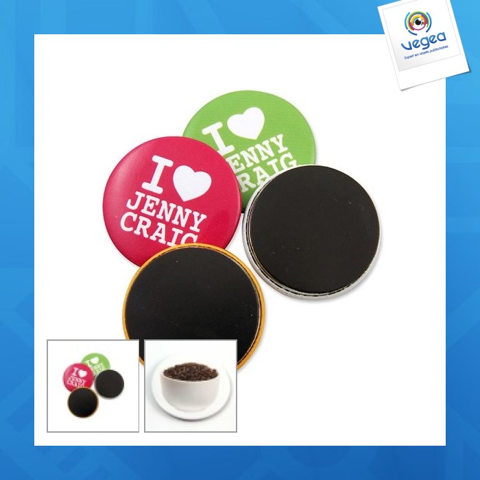 Imán de botón 65 mm