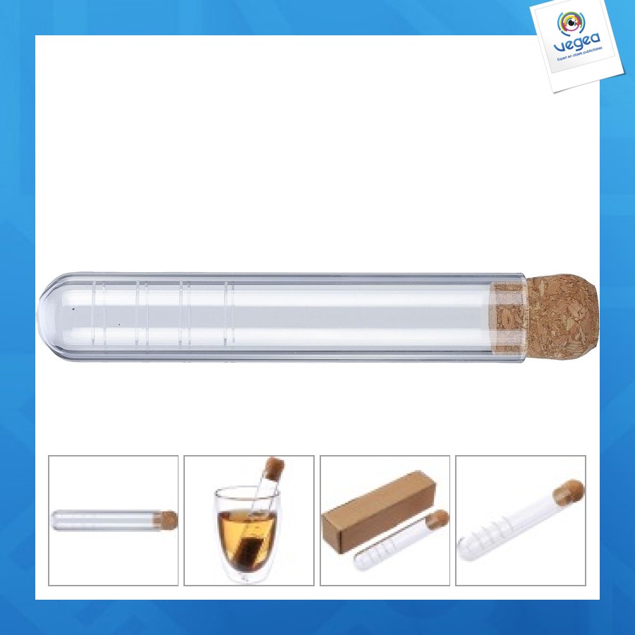 Infuseur à thé e personalizable en verre dustin