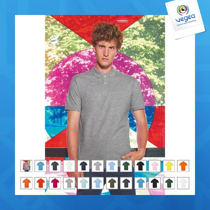 Inspire polo men - polo orgánico para hombre