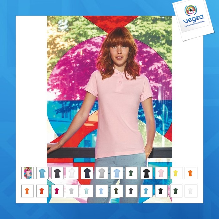 Inspire polo mujer - polo orgánico de mujer