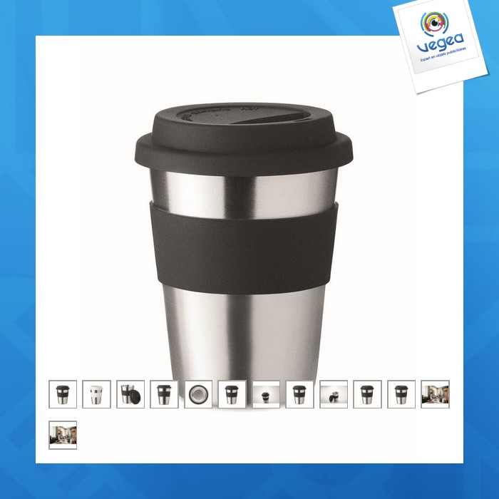 Irmug de promoción - vaso de acero inoxidable. 350ml