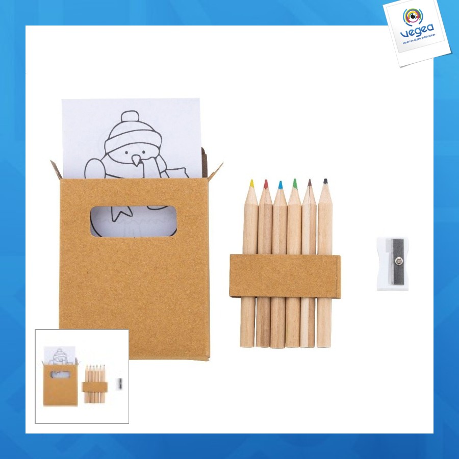 Jolably set de coloriage personalizable de noël