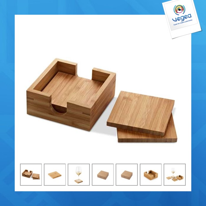 Juego de 4 posavasos