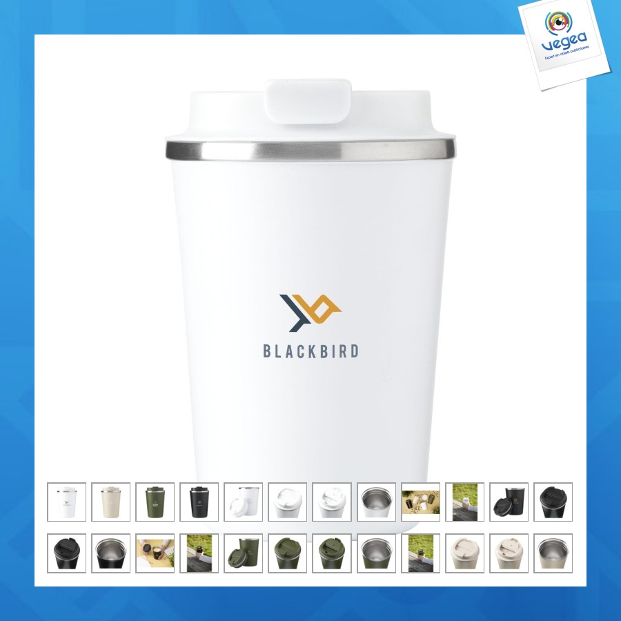 Kaffi rcs taza de café reciclada taza iso de 300 ml