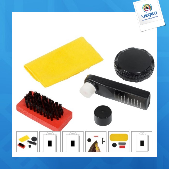 Kit de limpieza de zapatos de brillo pequeño