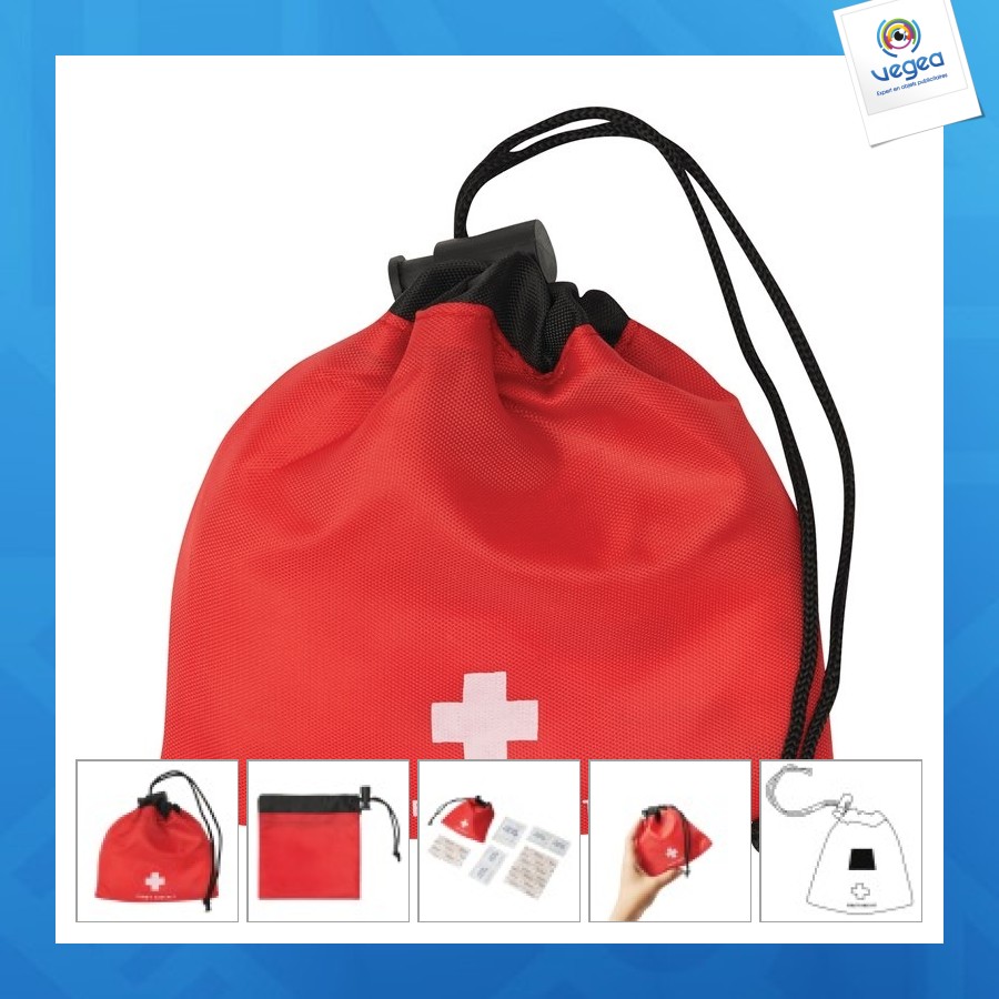 Kit de premiers secours de promoción 13 pièces